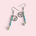 Ocean beaded earrings  image 0