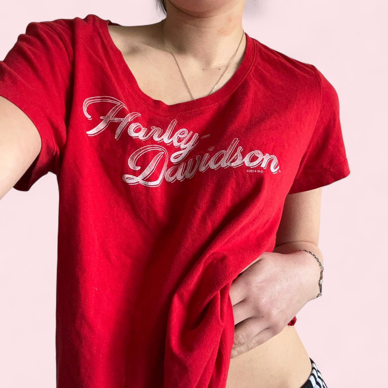 Red Harley Davidson t-shirt image 0
