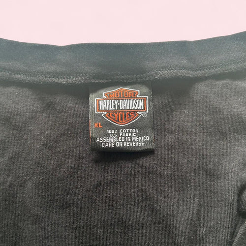 Black Harley Davidson vest top  image 1