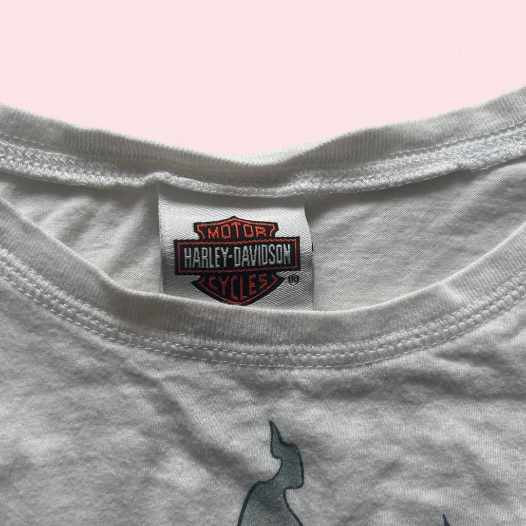 White long sleeve Harley Davidson t-shirt image 1