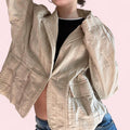 Beige 2000s blazer
