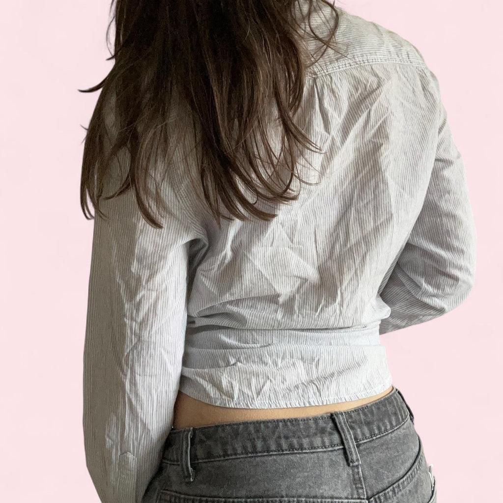 Pinstripe button up  image 1