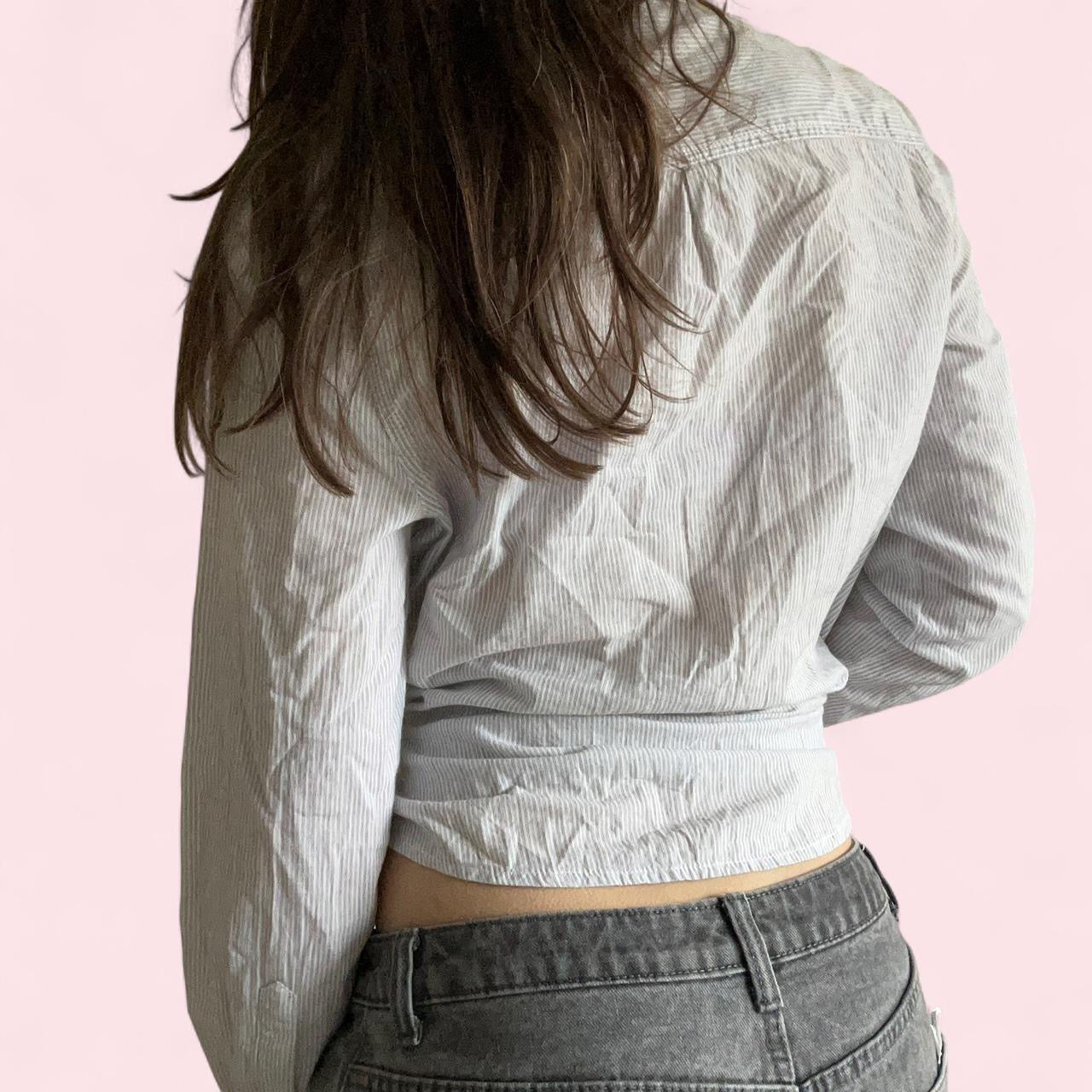 Pinstripe button up  image 1