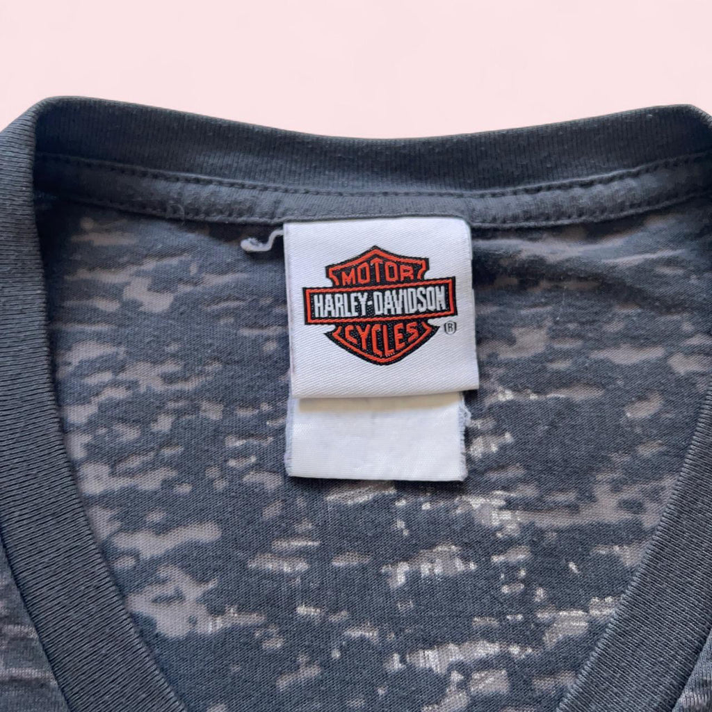 Harley Davidson v-neck top  image 2