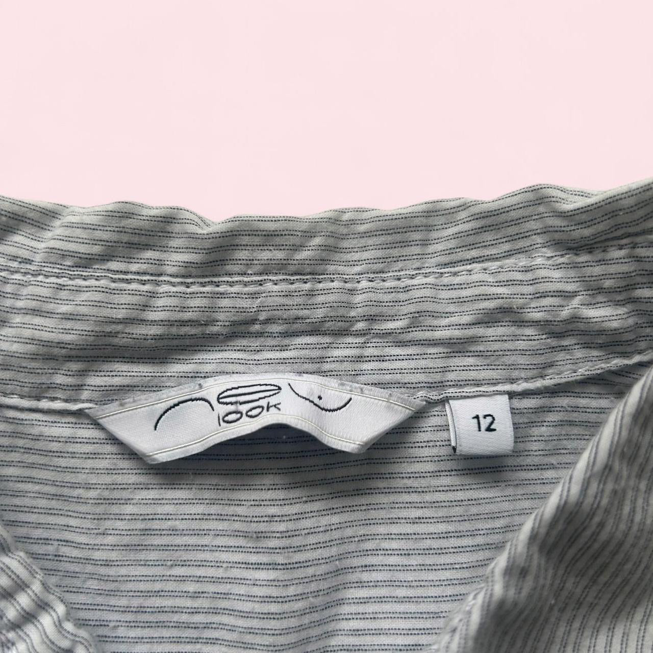 Pinstripe button up  image 4