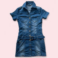 Denim dress