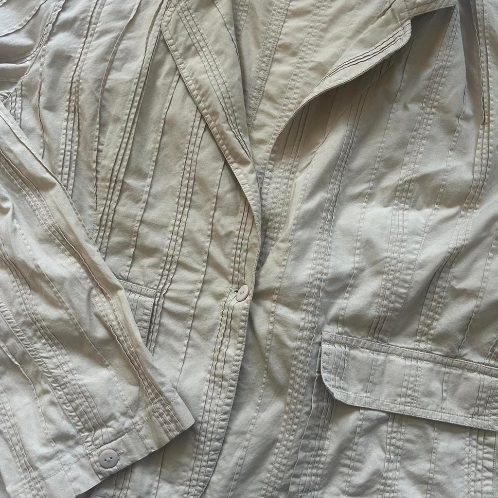 Beige 2000s blazer