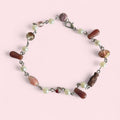 Dusty rose anklet  image 0