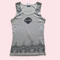 White Harley Davidson vest top  image 0