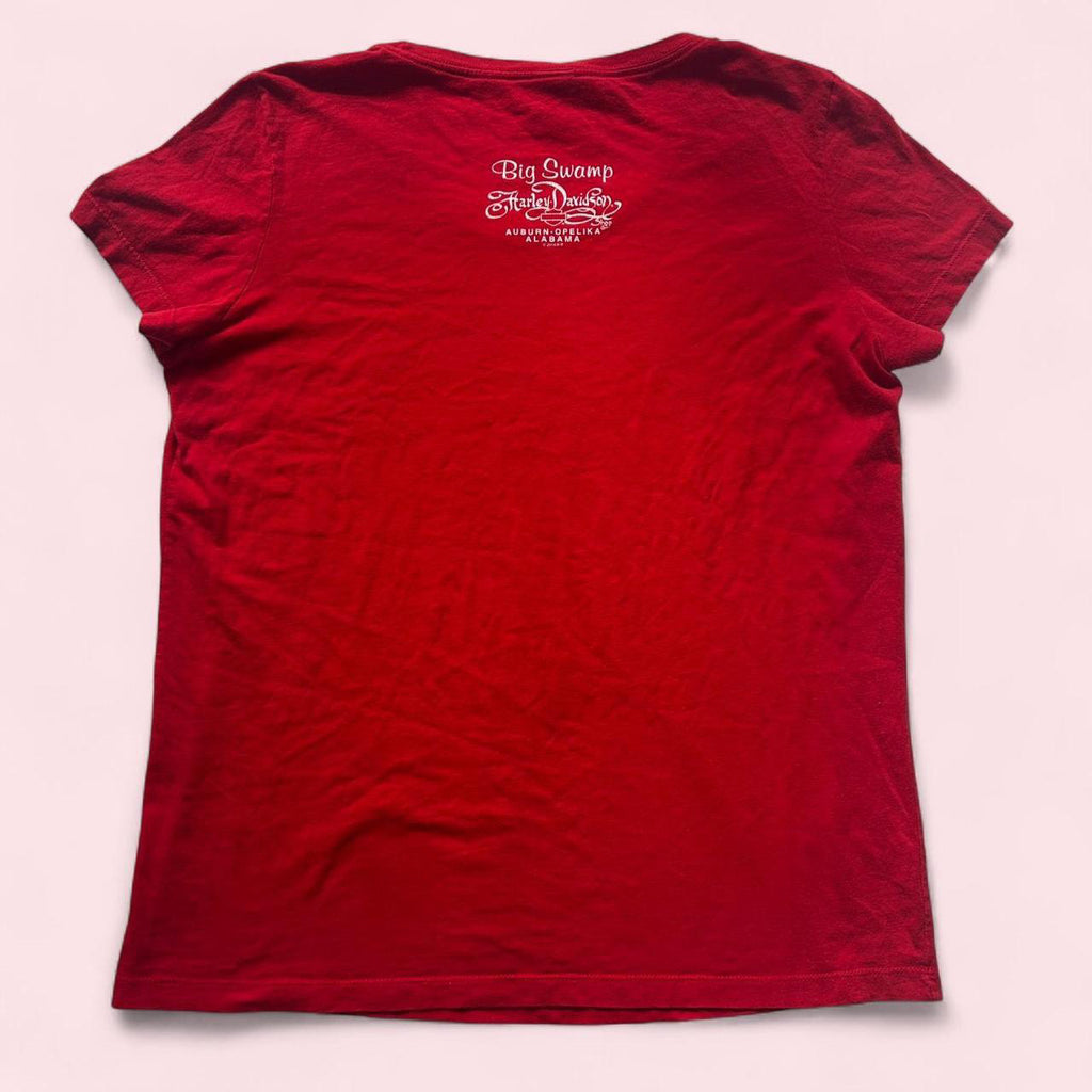 Red Harley Davidson t-shirt image 3
