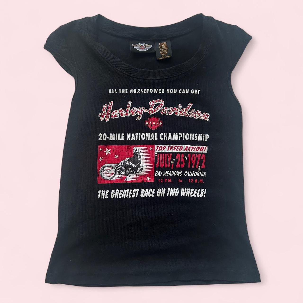 Black Harley Davidson vest  image 1