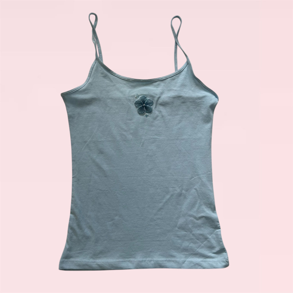 Blue floral cami  image 1