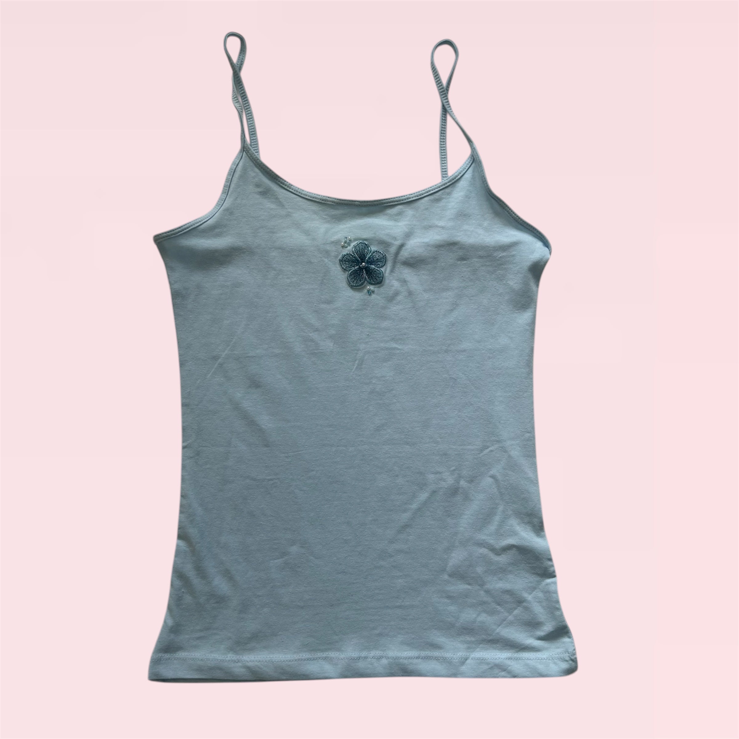 Blue floral cami  image 1
