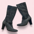 Grey suede boots  image 0