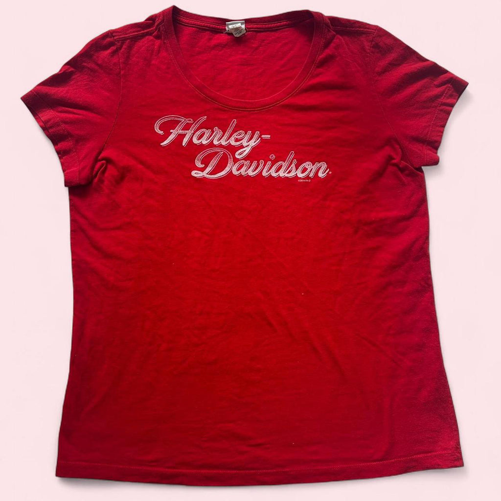 Red Harley Davidson t-shirt image 1