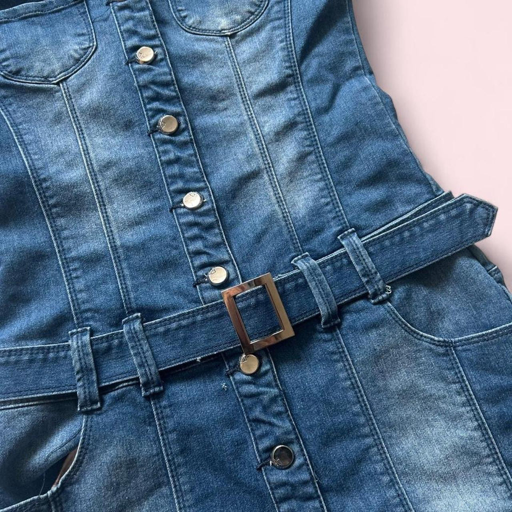 Denim dress