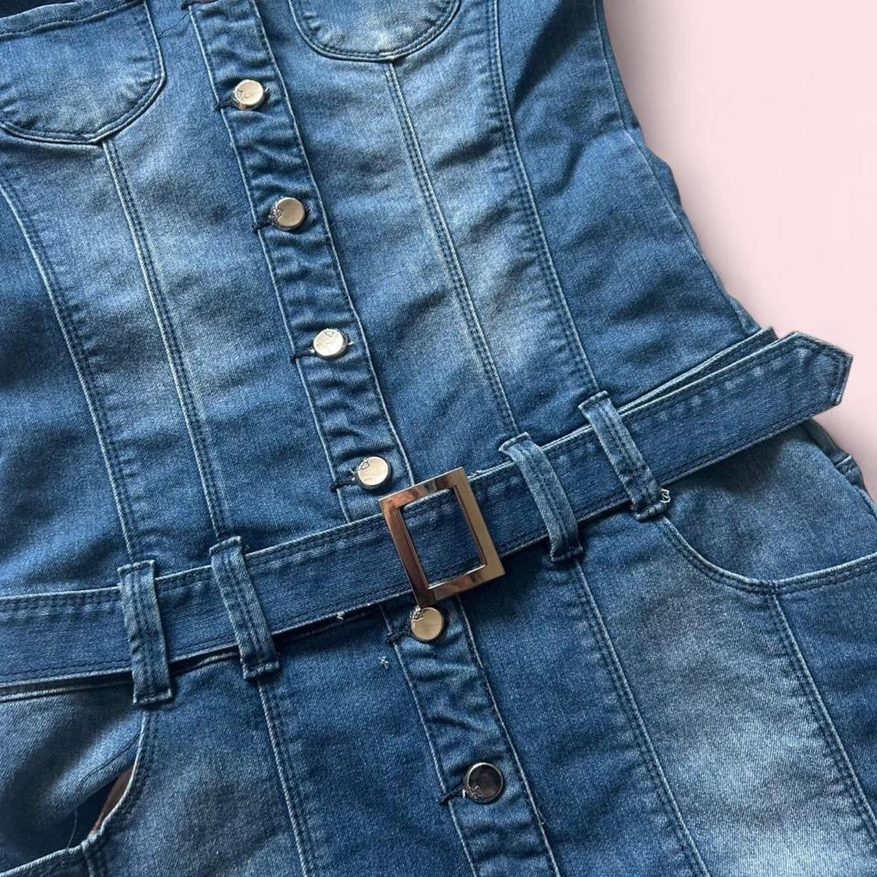 Denim dress