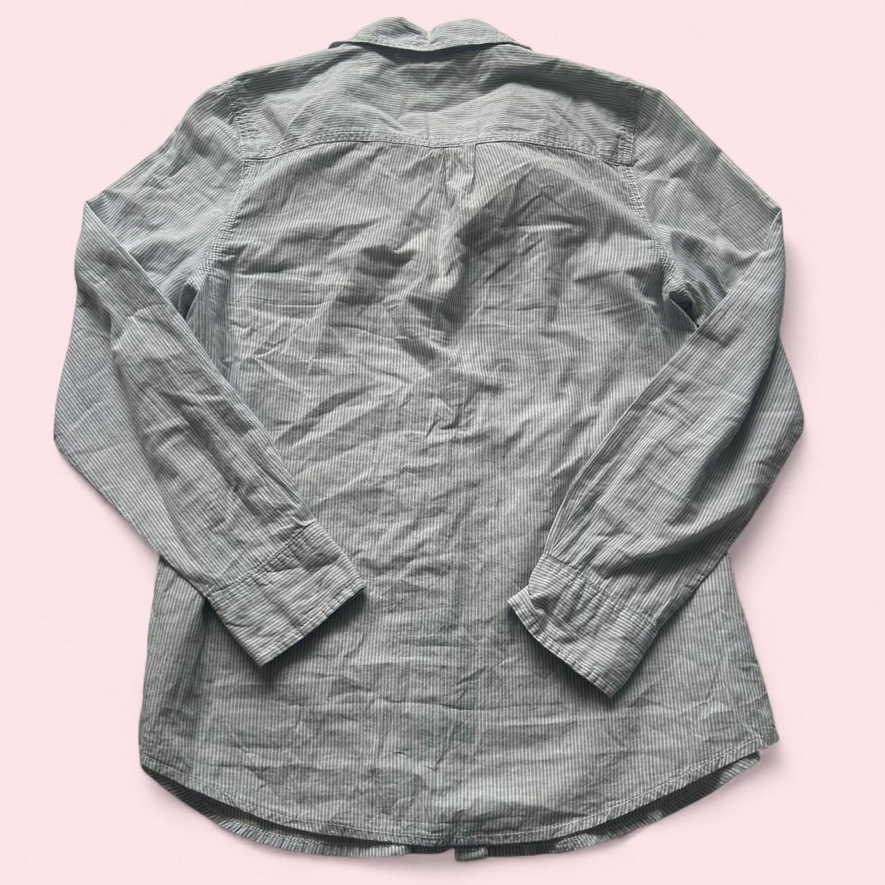 Pinstripe button up  image 3
