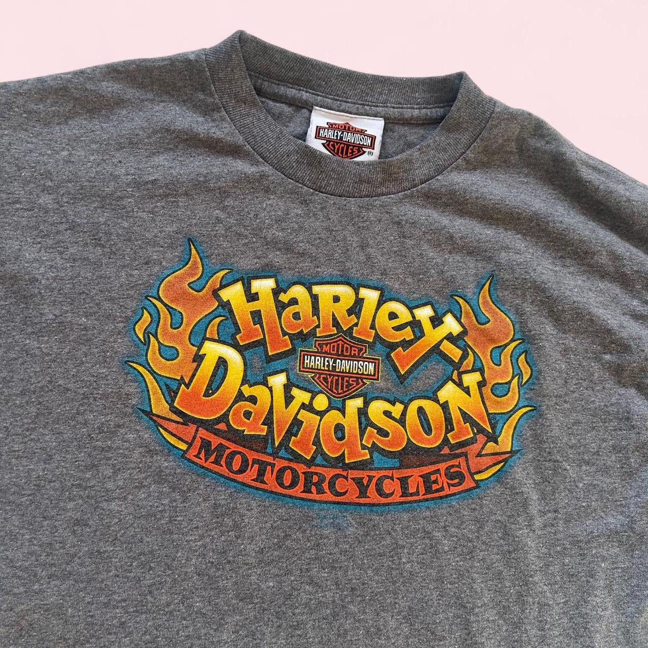 Harley Davidson flame tee image 2