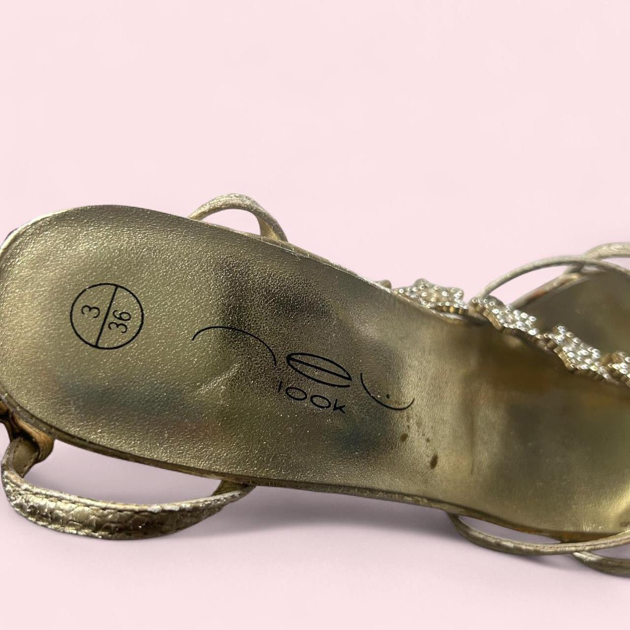 Gold star heels  image 1