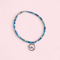 Blue beaded ocean bracelet  image 0