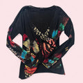 Butterfly wrap top  image 0