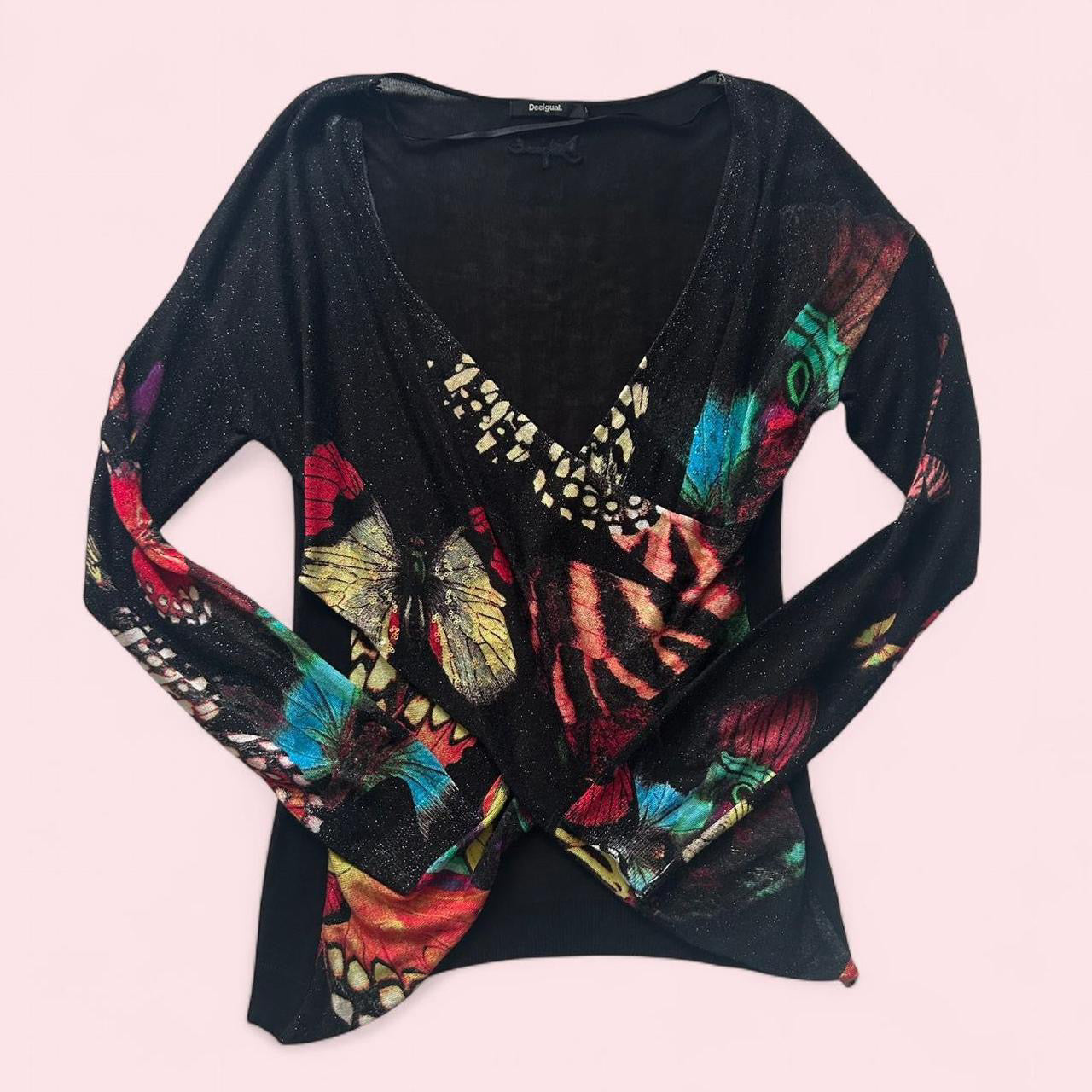 Butterfly wrap top  image 0