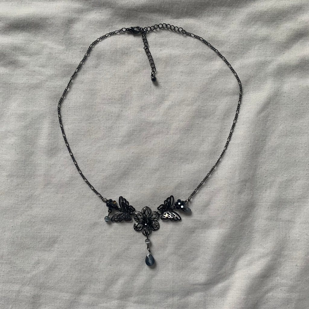 Butterfly necklace image 3