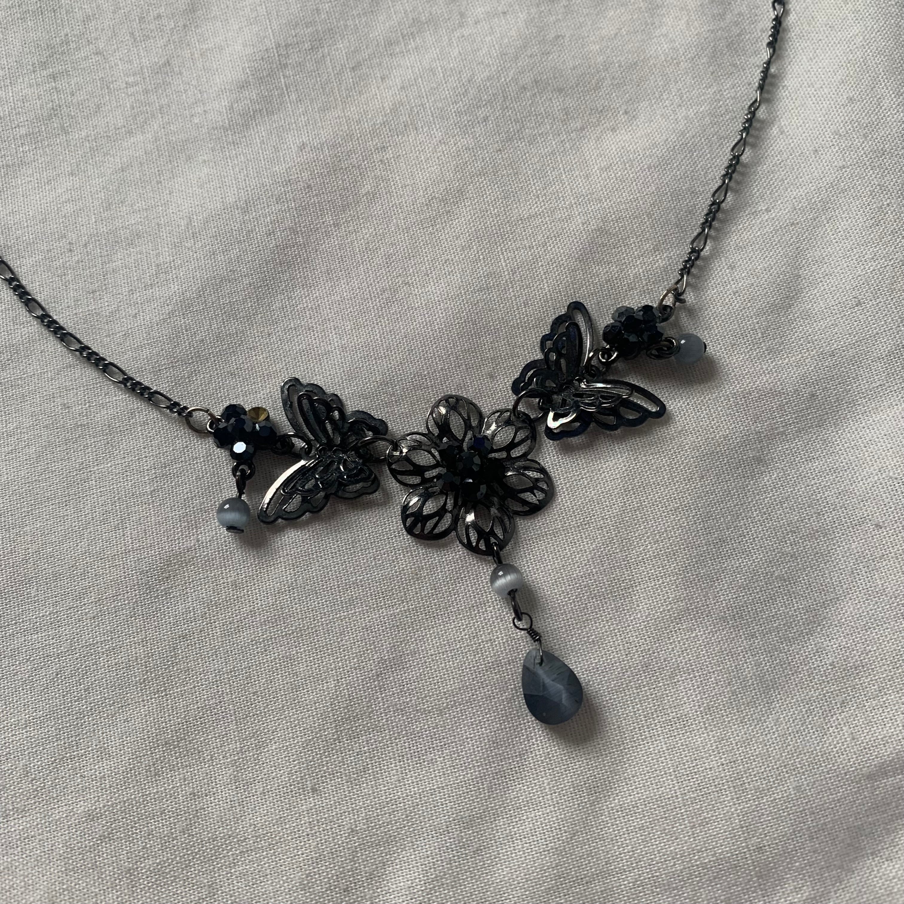 Butterfly necklace image 1