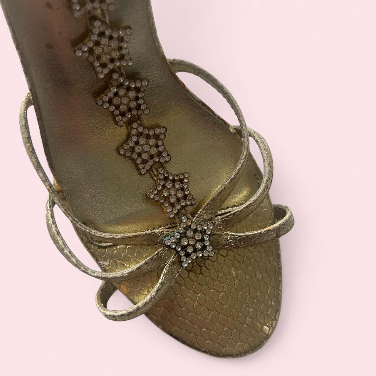 Gold star heels  image 2