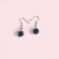 Blue ceramic earrings  image 0