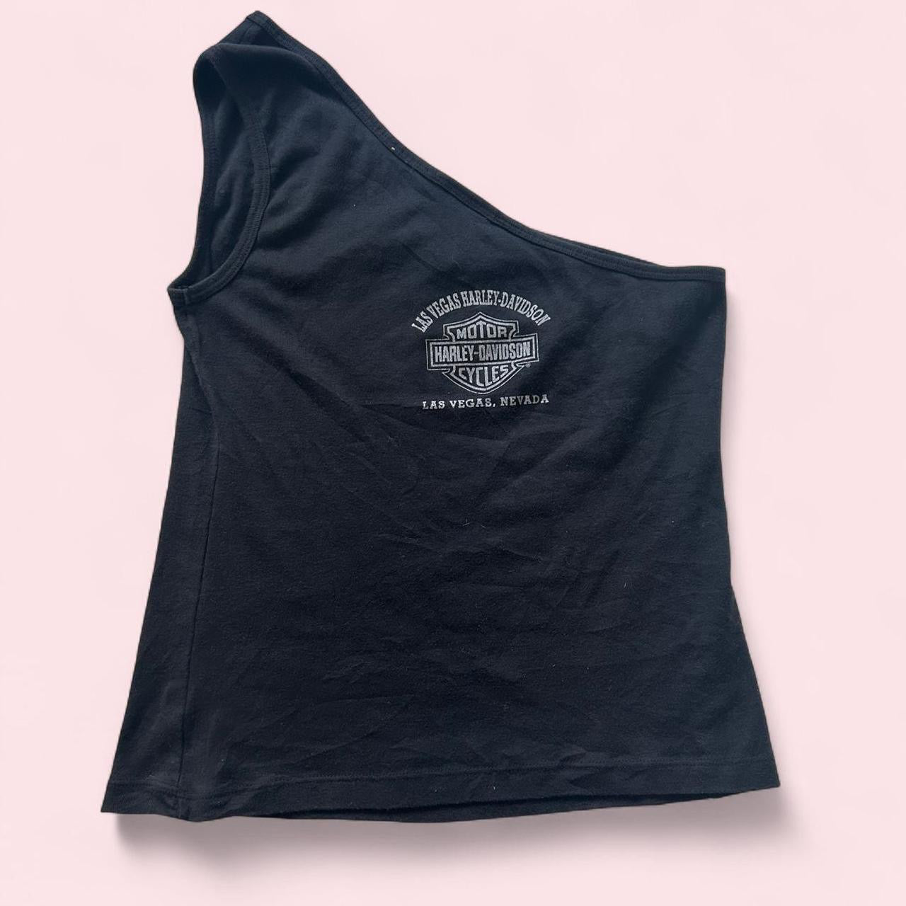 Harley Davidson off shoulder top  image 4